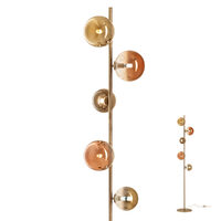 ROY LAMP 5X10W G9 MATT BRASS/GOLD+COFFEE IP20 (4.1.1)