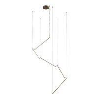 STICK SU LED D1400 48W 3000K BRASS (4.1.2)