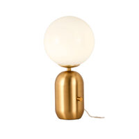 HELIOS VE 1x28W E14 MATT GOLD /WHITE GLASS D150 (5.1.1)