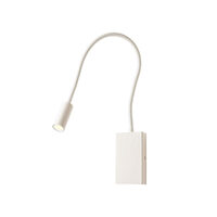 WALLIE AP LED 3W+USB 3000K WH (5.6)