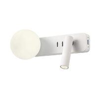 OASIS AP LED 1x 3W G9 USB 3000K WH (5.6)