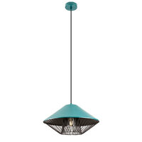 GRILL SU 1XE27 D396 MATT DARK GREEN/SBK(5.1.1)