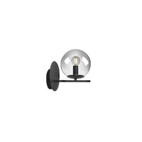 BOLDY AP 1x28W E14 BLACK/SMOKEY  (5.6)