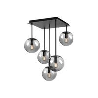 BOLDY PL 5x28W E14 BLACK/SMOKEY (4.1.1)