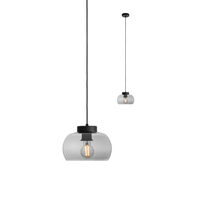 CROMA SU 1x42W E27 BLACK/SMOKEY  (5.1.1)