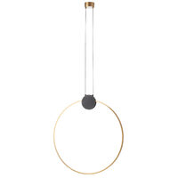 ATOM SU LED 20W 3000K BK/BRASS(5.1.2)