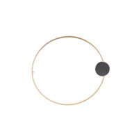 ATOM AP/PL  LED 20W 3000K D600  BK/BRASS(5.1.2)