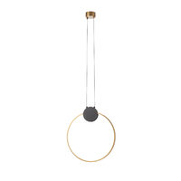 ATOM SU LED 11W  3000K BK/BRASS(5.1.2)