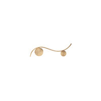 WAVE AP LED 9W 3000K D600 BRASS(5.6)