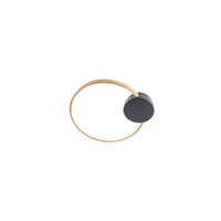 ATOM AP/PL  LED 11W 3000K BK/BRASS(5.1.2)