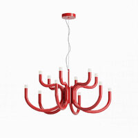 LUXOR CAND LED 54W 3000K RED(4.1.2)