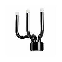 LUXOR AP LED 12W 3000K  L250 BK(5.1.2)