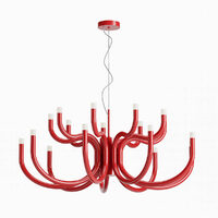 LUXOR CAND LED 81W 3000K RED(4.1.2)