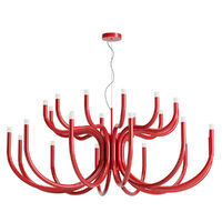 LUXOR CAND LED 108W 3000K RED(4.1.2)