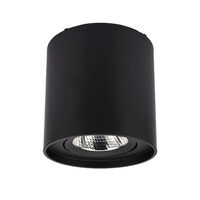 PC 01 LED 10W 3000K RD  BK(5.6)