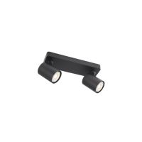 CAMEO AP/PL 2X35W GU10 SAND BLACK (5.6)