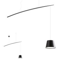 LOLLI SU LED 1x7W 3000K BLACK (4.1.2)*