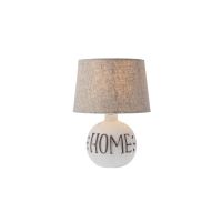 HOME VE 1X28W  E14 WHITE/BEIGE (5.1.1)
