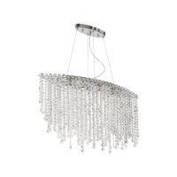 TREVI SUSP OVAL 4X50W GU10 CHROME (4.1.1)