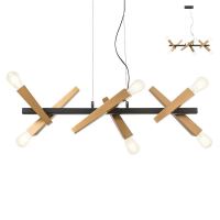 GALEA SU 2.6X40W E27 BLACK/ANTIQUE BRASS (4.1.1)