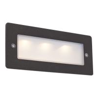 PANO AP INC LED 3X1W IP65 DG 3000K (5.6)