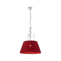 COSTANZA SUSP 1X42W E27 ARGENTO/NERO (4.1.1)