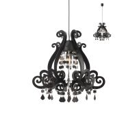 TRACY SU 1X42W E27 BLACK *(5.1.1)