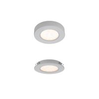 MT 142 SILVER LED NW 3W 4000K driver inc blister (5.5)