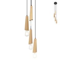 GALEA SU 4X40W E27 BLACK/ANTIQUE BRASS (4.1.1)