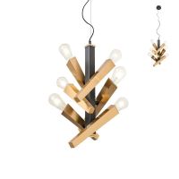 GALEA SU 1.6X40W E27 BLACK/ANTIQUE BRASS (4.1.1)