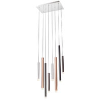 MADISON SU LED 32W 3000K SQ S/CP+AL+BK+CF (4.1.2)