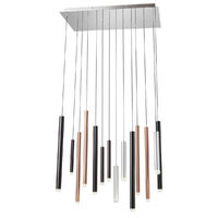 MADISON SU LED 56W 3000K S/CP+AL+BK+CF (4.1.2)