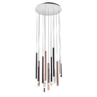MADISON SU LED 64W 3000K S/CP+AL+BK+CF (4.1.2)