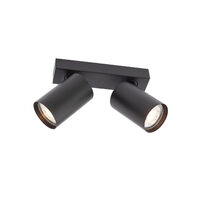 MODI AP/PL 2X10W GU10 BK(5.6)