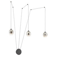 KHADI AP/SU LED 16.5W 3000K SMOKE (5.1.2)
