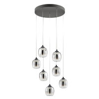 KHADI SU LED 35.5W 3000K SMOKE (4.1.2)(D52*271CM)