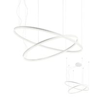 ORBIT SU LED 108W 4000K D1000+600 SAND WHITE (4.1.2)-DALI