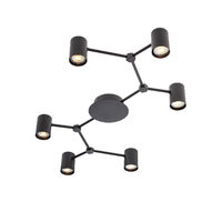 WEBB PL 6X10W GU10 BK (4.1.1)