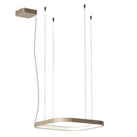 ORION SU LED 500*500 40W CCT 2700/3000/4000K SILVER COFFEE(4.1.2) (SQ)DALI