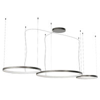 ORION SU LED D500+750+1000 176W CCT 2700/3000/4000K FOGGY NICKEL(4.1.2) (RD