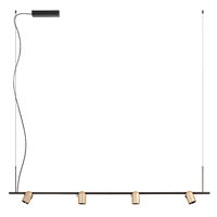 KOBE SU LED 4x5.5W 2700K SBK/SILVER COFFEE (5.1.2)TRIAC