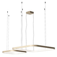 ORION SU LED 500+750 96W CCT 2700/3000/4000K SILVER COFFEE(4.1.2) (SQ)DALI