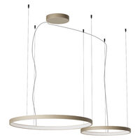 ORION SU LED D500-750 98W CCT 2700/3000/4000K SILVER COFFEE (4.1.2) (RD)DALI