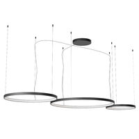 ORION SU LED D500+750+1000 176W CCT 2700/3000/4000K BK(4.1.2) (RD)