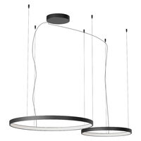 ORION SU LED D500+750 98W CCT 2700/3000/4000K BK (4.1.2) (RD)
