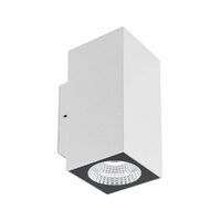 QUAD AP LED COB 2X3.5W IP65 SWH 2700K (Sq)(5.1.2)