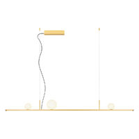 DUNE SU LED 48W IP20 BRASS GD/OPAL GLASS 3000K (4.1.2)