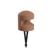 CLIFF PICHET/ST D16xH18.5 8W 220-240V IP65 TERRACOTTA 3000K (5.1.2) 180dgr