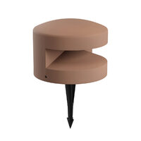 CLIFF PICHET/ST D25xH18.5 15W 24V DC IP65 TERRACOTTA 2700K (5.1.2) 180dgr