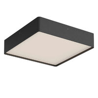 NOX PL LED 29,5W DALI IP65 CCT2700K-3000K SBK (Sq) (5.1.2) 270MM
